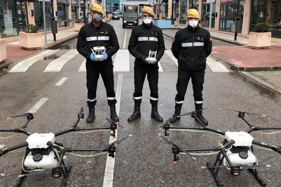 Experimental Drone Solutions to Aid in COVID-19