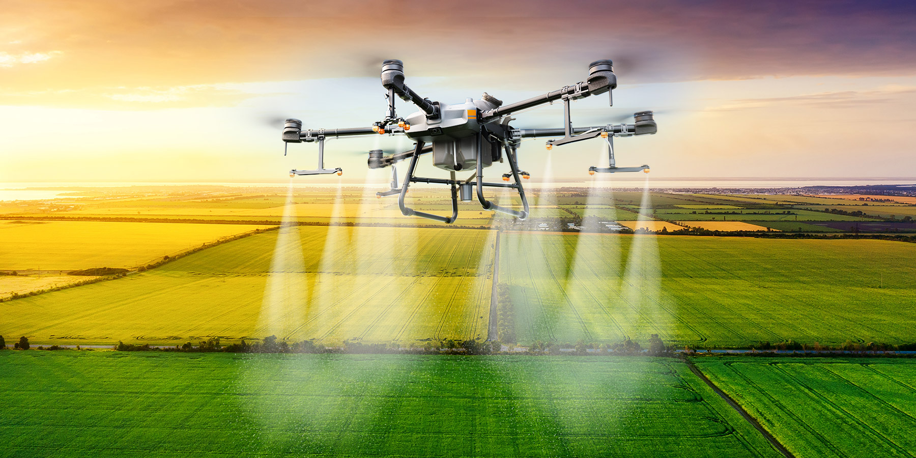 DJI Agras T10 and Agras T30 – The Future of Agriculture Drone Spraying