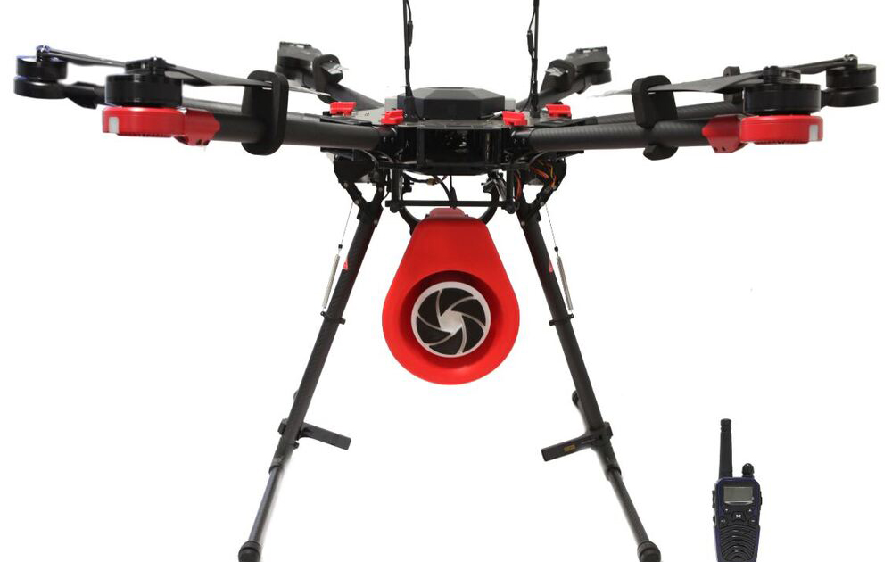 Public Broadcast Accessories Aid Deliveries by Drone