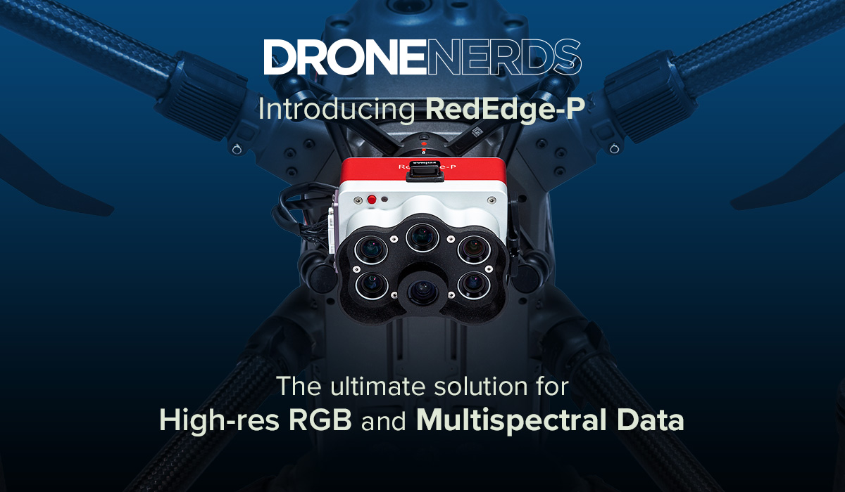 Multispectral Sensors for Agriculture – Introducing the MicaSense RedEdge-P