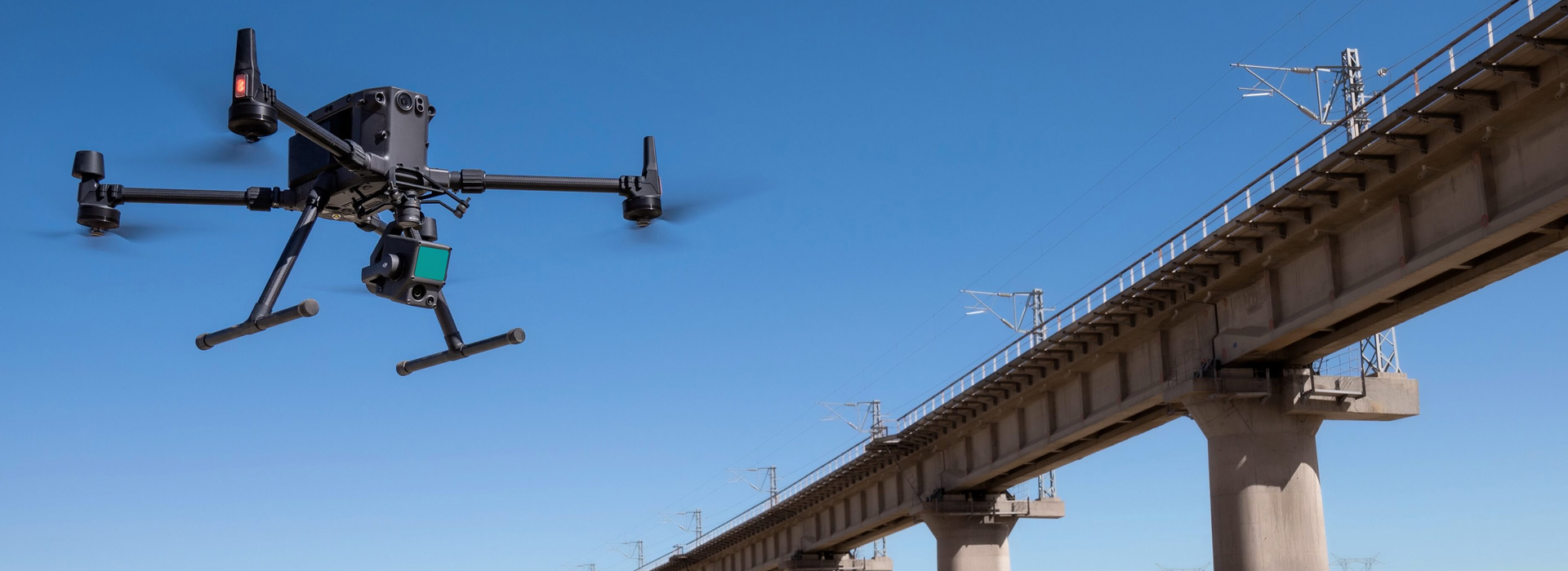 DJI Matrice 300 RTK with Zenmuse L1 LiDAR sensor payload for inspection