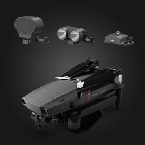 DJI Mavic 2 Enterprise Series with available attachment accessories