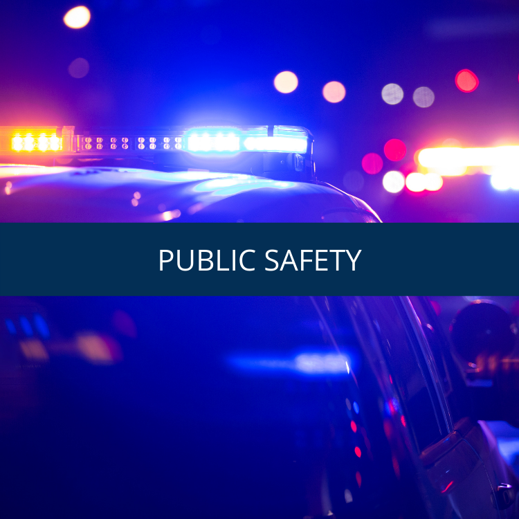 Public Safety with police cruisers