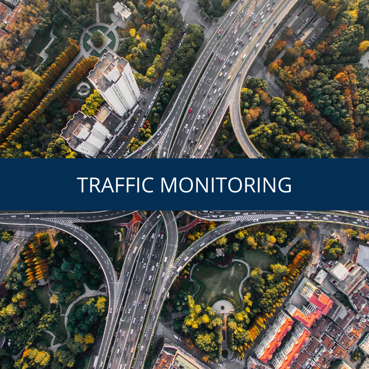 Traffic Monitoring aerial photo