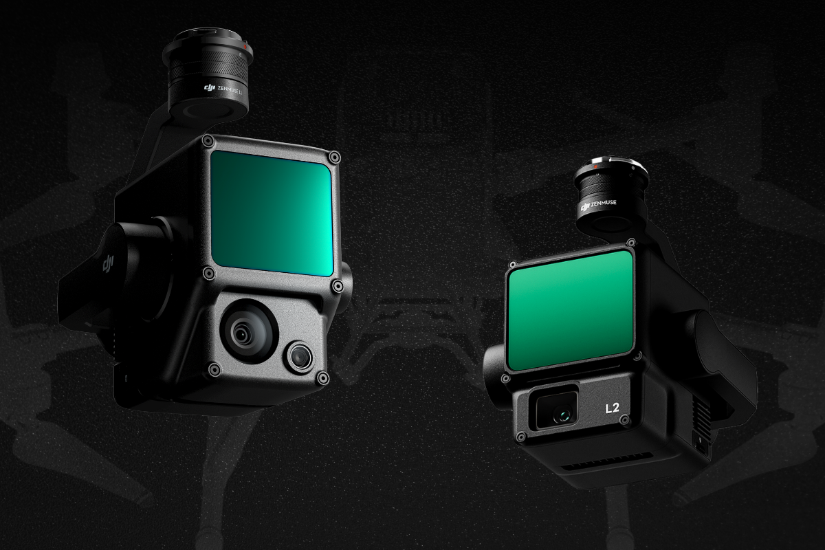 Power of DJI Zenmuse L1 and L2