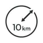 DJI Dock 2 - Maximum effective operating radius of 10 kilometers