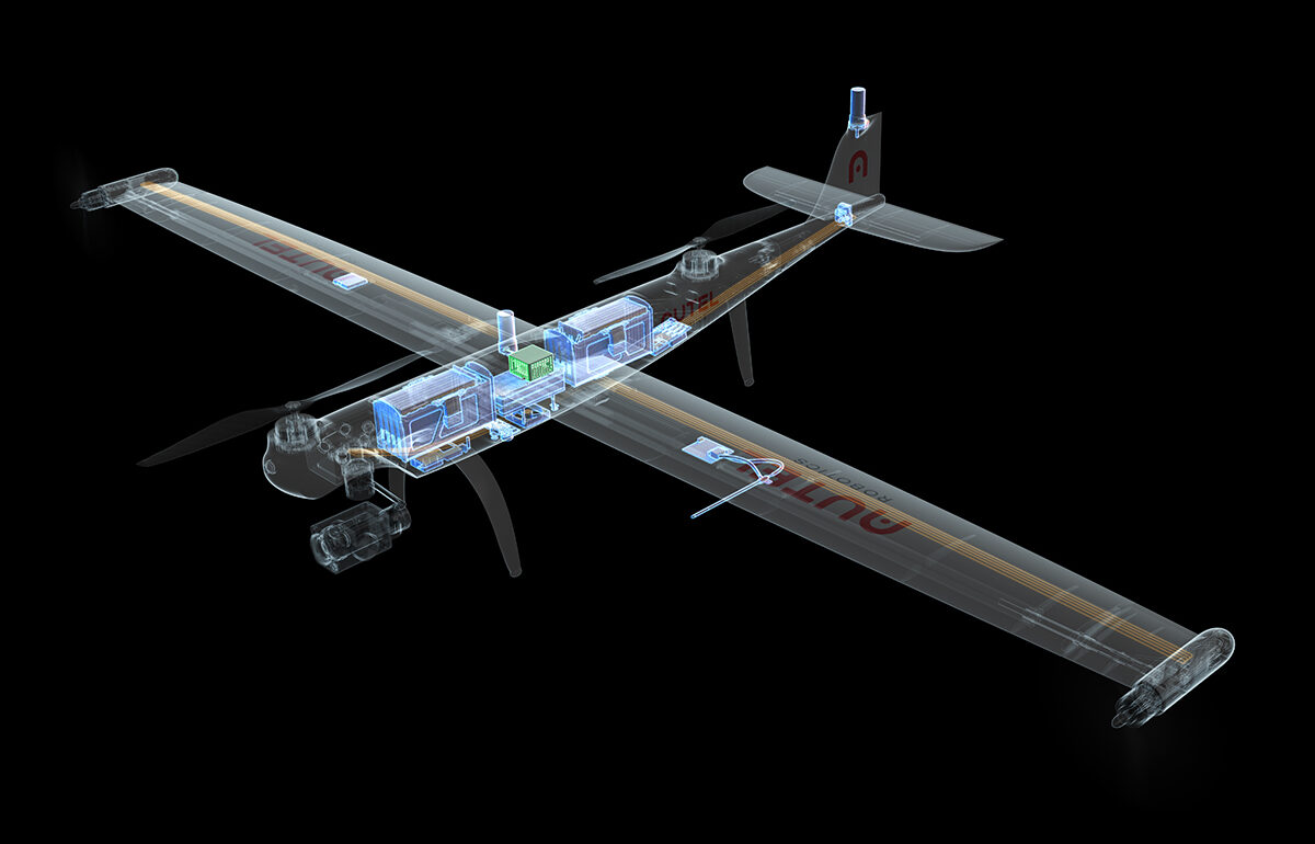 Autel Dragonfish Outline of the drone