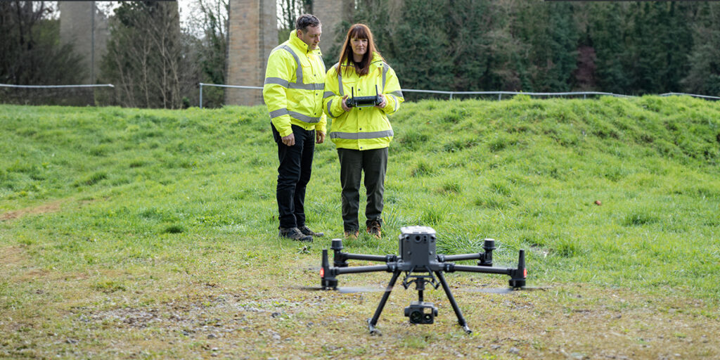 Drone solutions for construction