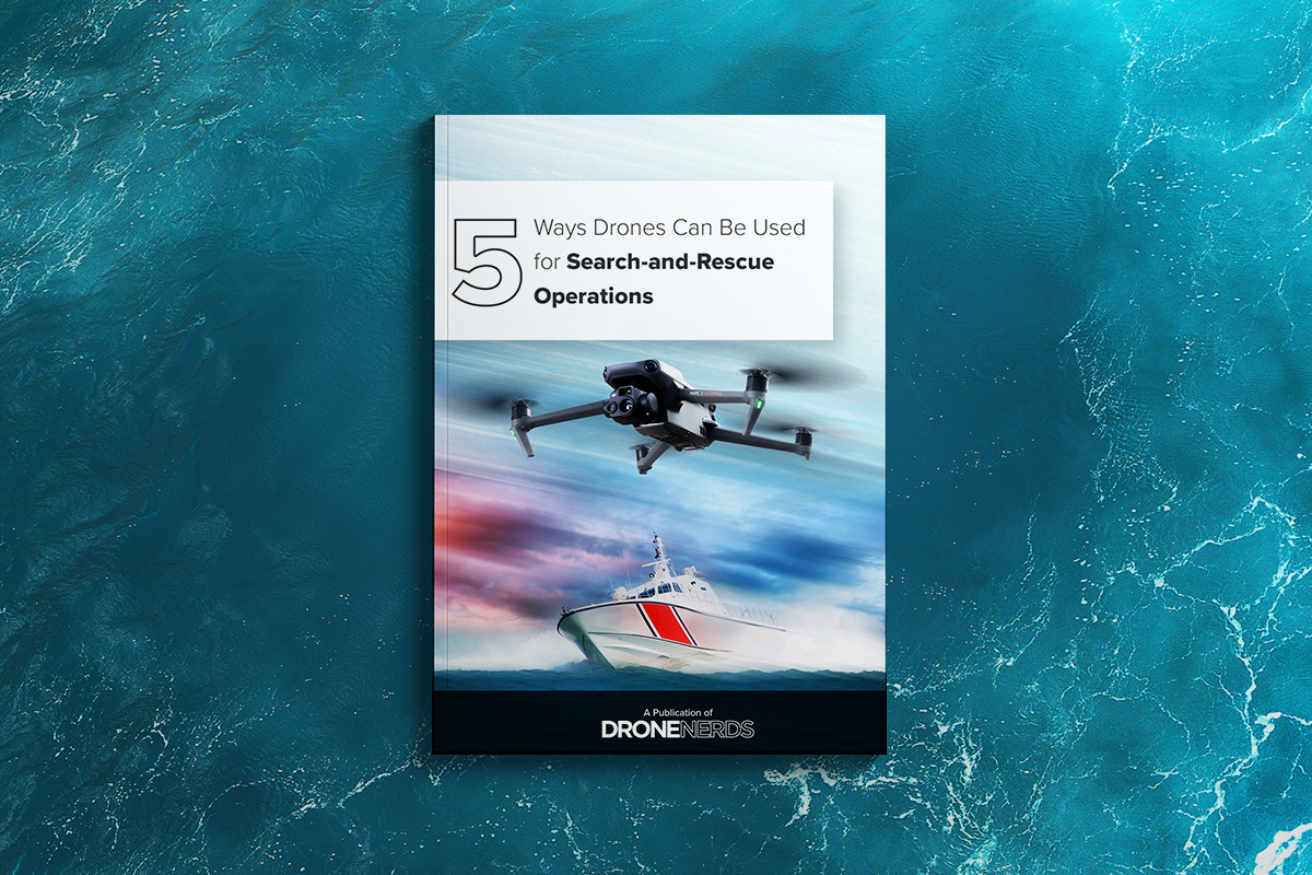 5 Ways Drones Search Rescue Operations Ebook Cover