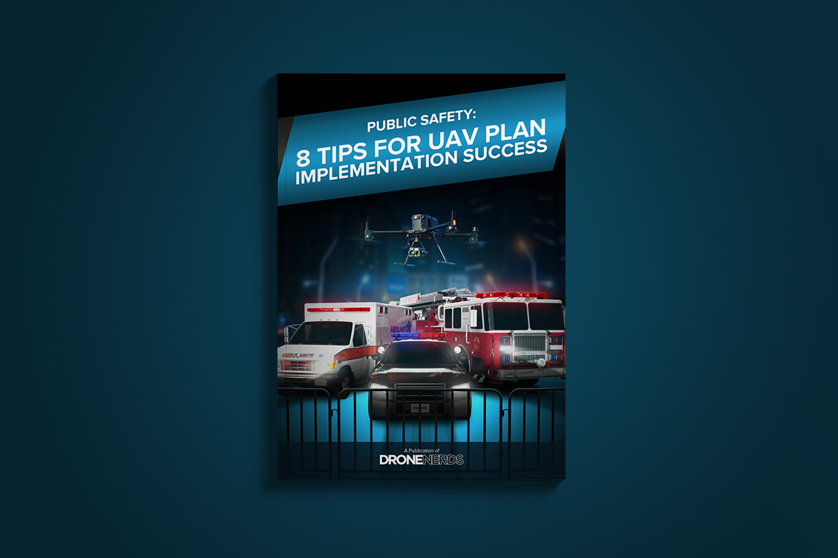 8 Tips UAV Program Implementation Success Public Safety Cover Page