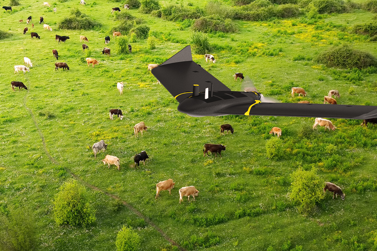 AgEagle eBee X Livestock Monitoring