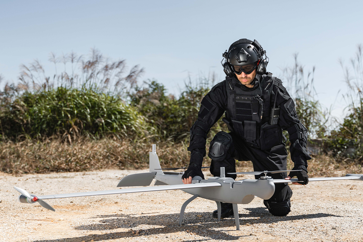 Autel Dragonfish drone Ready for Tactical Mission