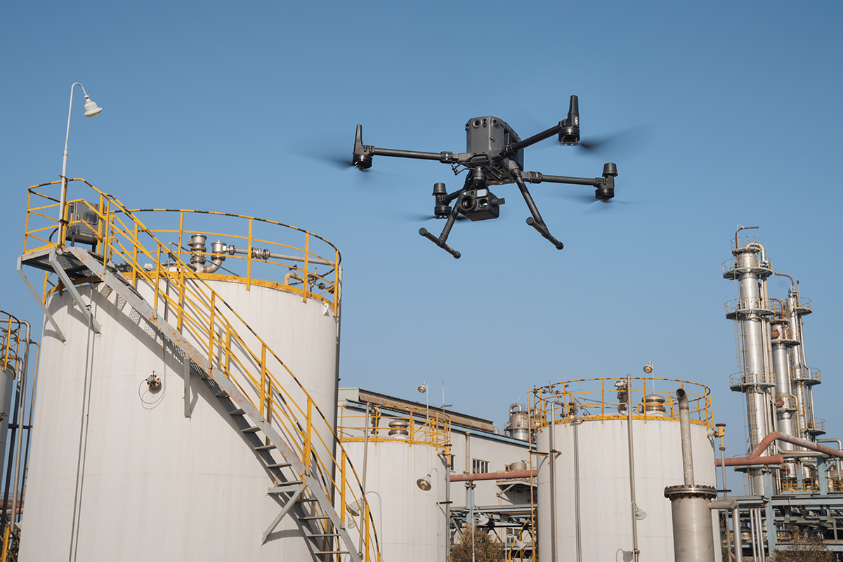 DJI Matrice 350 RTK Asset Inventory Management