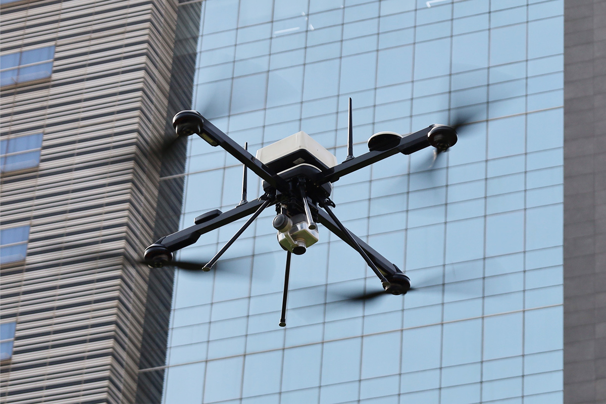 IdeaForge Netra V4Pro drone for Public Safety Surveillance
