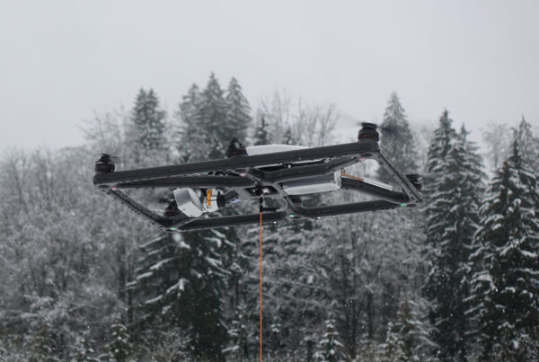 Fotokite snowing conditions