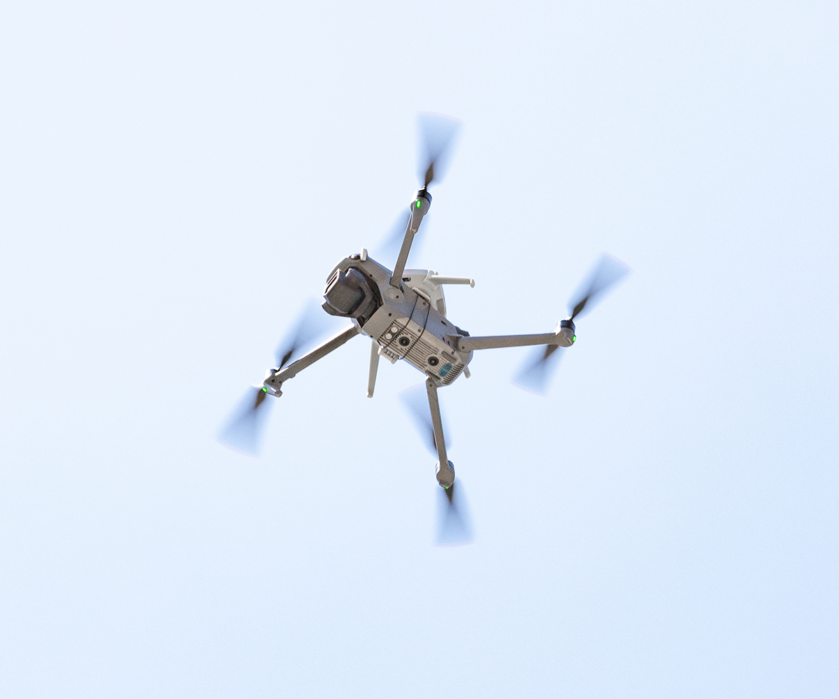 ParaZero mounted on the DJI M3 Cine