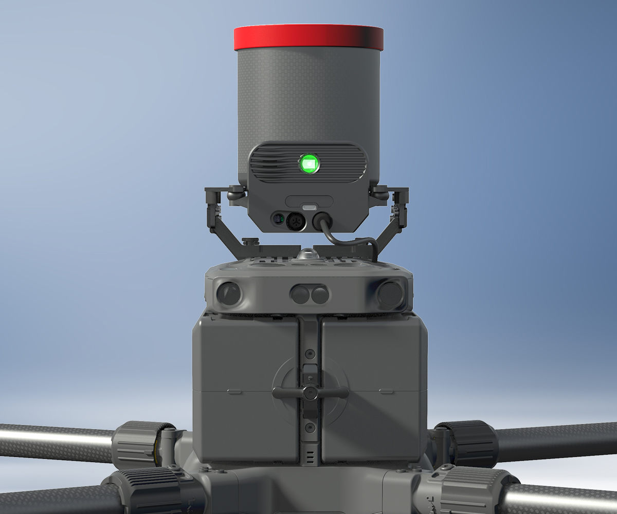 ParaZero mounted on the DJI Matrice 300 RTK