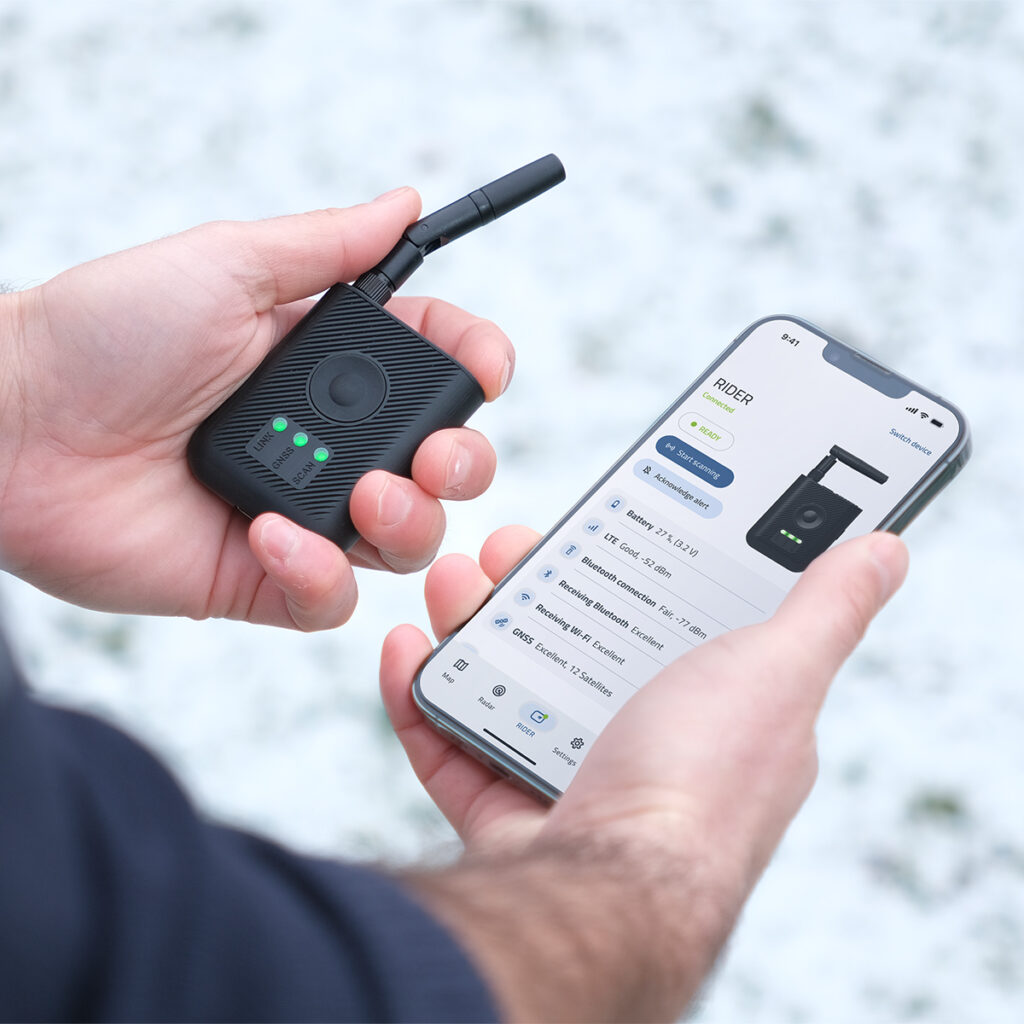 Dronetag RIDER Mobile App